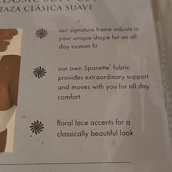 Playtex White Classic Support Bra - Picture 8 of 8